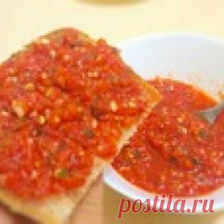 Аджика "Ничего лишнего" Кулинарный рецепт