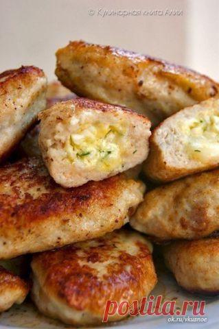 Котлетки с начинкой