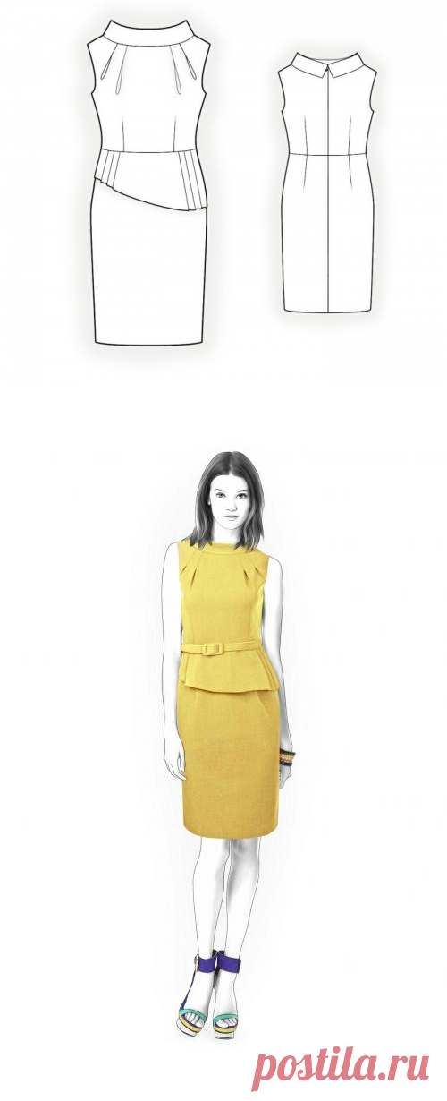 Выкройки на индивидуальные размеры 4348