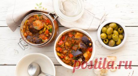 Капоната с оливками, пошаговый рецепт с фото