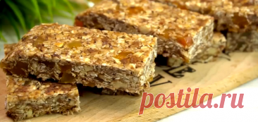 Жарю овсянку на сковороде и получаю полезные батончики к чаю | Готовим с Калниной Натальей | Дзен