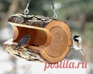 КОРМУШКИ ДЛЯ ПТИЦ. ПОДБОРКА ИДЕЙ