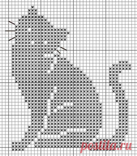 Узоры для филейного вязания