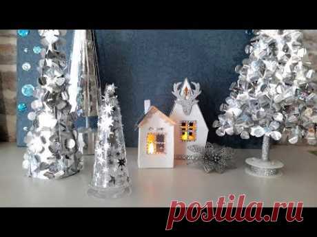 ДЕКОРАТИВНАЯ ЕЛКА БЫСТРО И ЛЕГКО..DECORATIVE TREE FAST AND EASY ..