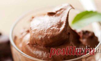 Сыроедческий рецепт шоколадного крема из кэроба