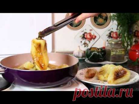 Как приготовить вкусный жареный болгарский  перец с чесноком