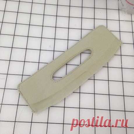 Техники шитья тканевой ручки