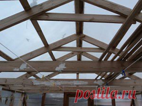 Теплица с деревянным каркасом | обустройство дома