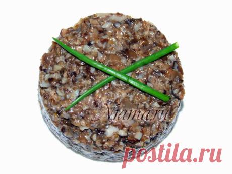 Грибная икра на зиму