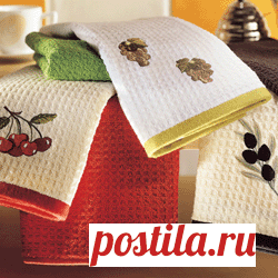 СТИРКА КУХОННЫХ ПОЛОТЕНЕЦ.