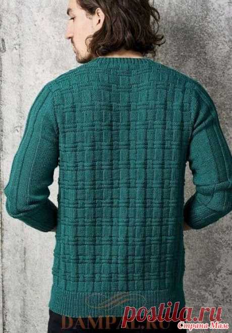 . Джемпер «Racing Green» - Вязание - Страна Мам