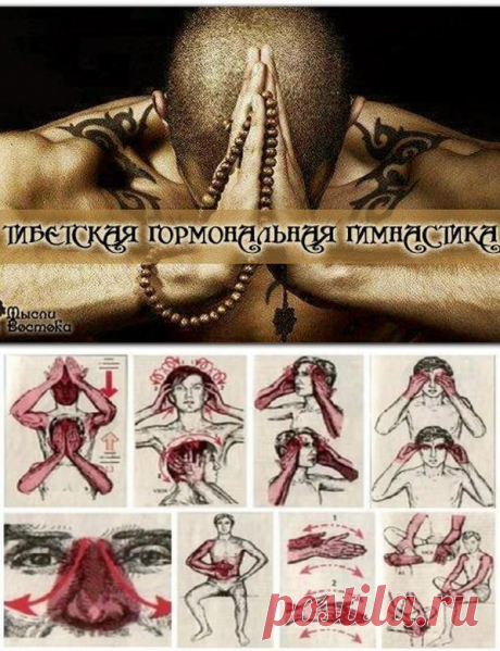ТИБЕТСКАЯ ГОРМОНАЛЬНАЯ ГИМНАСТИКА.