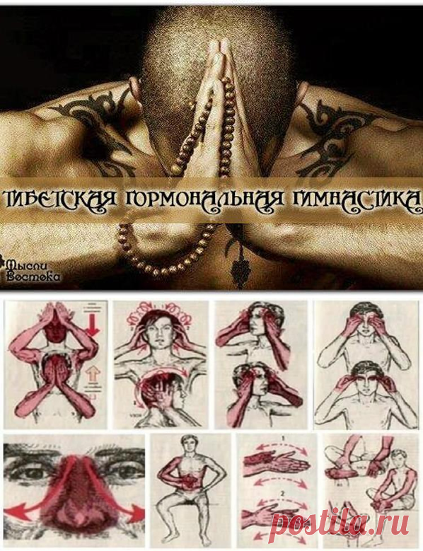 ТИБЕТСКАЯ ГОРМОНАЛЬНАЯ ГИМНАСТИКА.