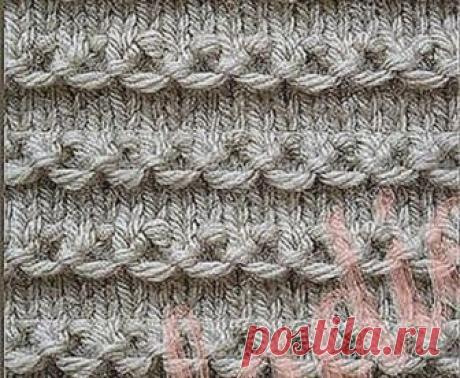 Узоры спицами + Схемы