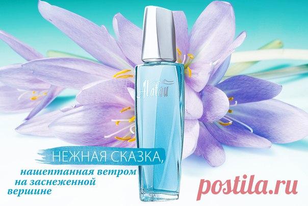 Волшебный край Алатау стоит увидеть хотя бы однажды! 
Частица горного великолепия – пронзительно свежий аромат Alatau, с нотами зелени и замороженных ягод, легким цветочным оттенком и мятной прохладой.