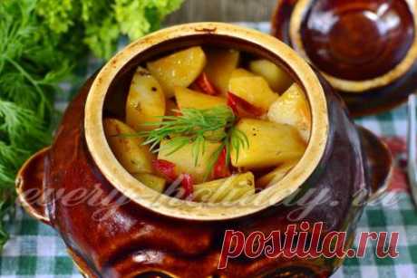 Азу со свининой и солеными огурцами