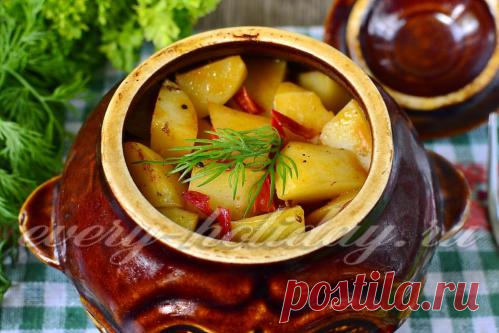Азу со свининой и солеными огурцами