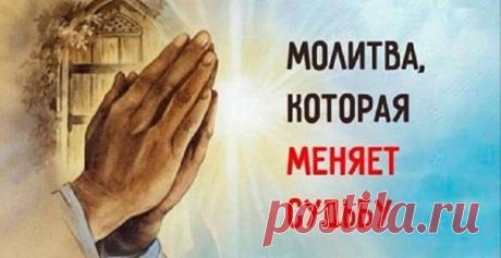 Молитва, которая чудесным образом может изменить вашу жизнь.

Её действие очень сильное, работает всегда. Результаты будут потрясающие. После прочтения этой молитвы в вашей жизни начнут происходить настоящие чудеса – замечательные события, которые сейчас вам даже сложно представить.

Могут объявится дальние родственники, которые желают переписать на вас часть своей недвижимости, может появится предложение о новой работе с невероятно высокой зарплатой, или просто какой-то ч...