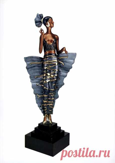 ERTE. Скульптура. Роковая женщина