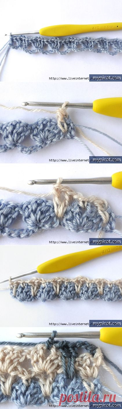 Узор крючком