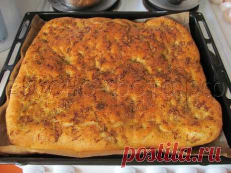 Фокачча с розмарином и чесноком | Вкусно Фото. Кулинарные рецепты с фото.