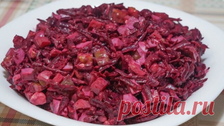 Рецепт салата из свеклы, который удивит вас своей простотой и вкусом