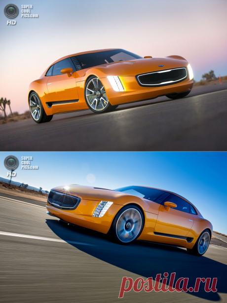 GT4 Stinger: Стильный агрессор от Kia (13 фото + HD-видео) — SuperCoolPics