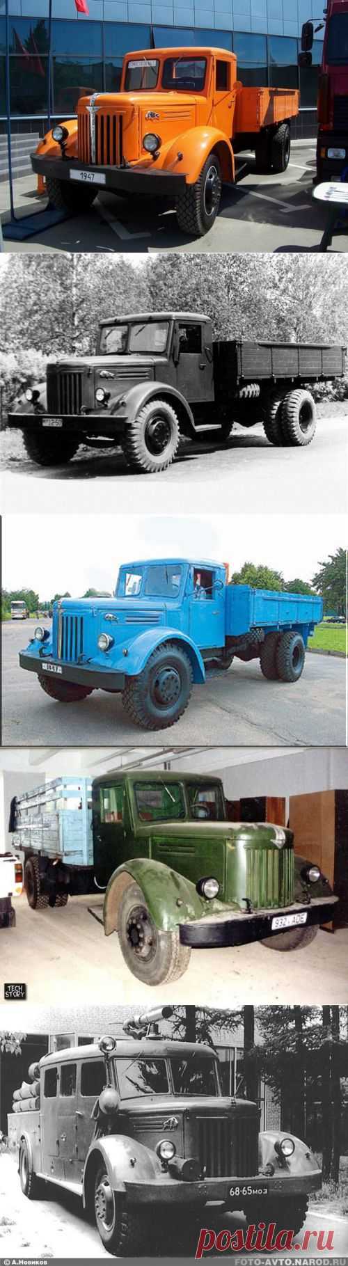 МАЗ 200 - первый большегрузный автомобиль в СССР / Назад в СССР / Back in USSR