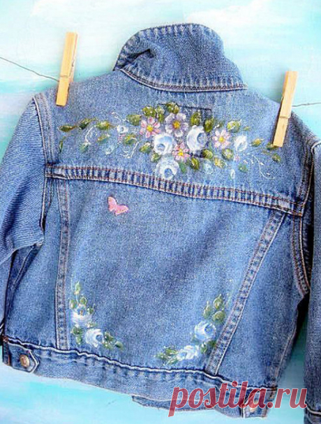 Многообразный декор джинсовых курток: 30 интересных вариантов… Когда хочется придать изюминку!