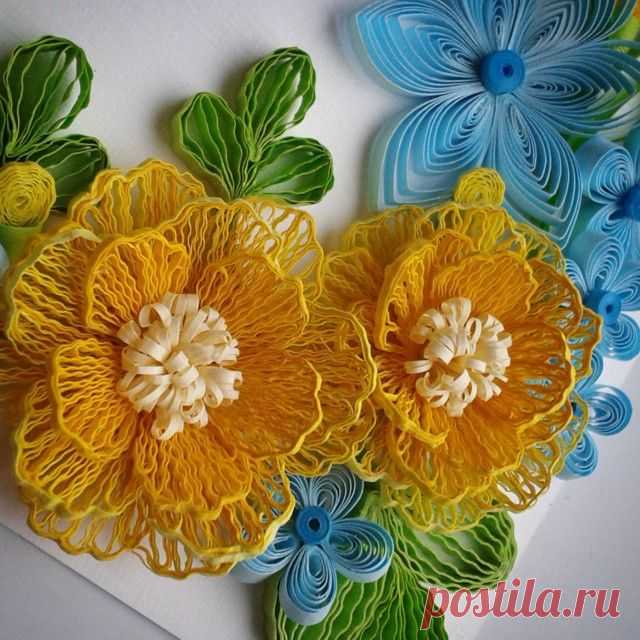 #quillingflowers #quilled #quilling #paperfilligree #paper #paperquilling