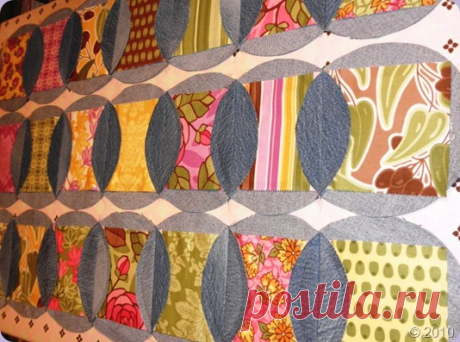 A Passionate Quilter: The Pattern continues…Denim Rag Quilt