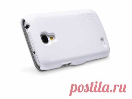 Чехол Nillkin V-series Leather case для Samsung Galaxy S4 mini i9190 (белый, кожанный) | Store7