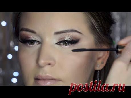 Техника макияжа кошачий глаз урок №64 Wedding Make Up