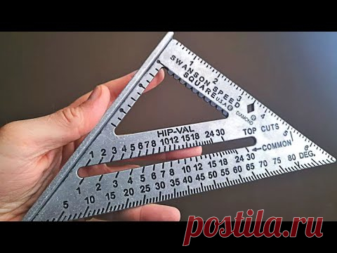 Применение метрического угольника Свенсона на стройке. | karkasnydom