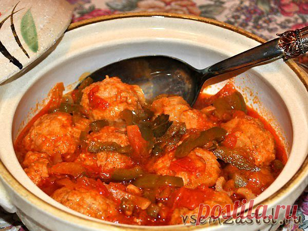 ФРИКАДЕЛЬКИ В НЕВЕРОЯТНО ВКУСНОМ КРЕОЛЬСКОМ СОУСЕ