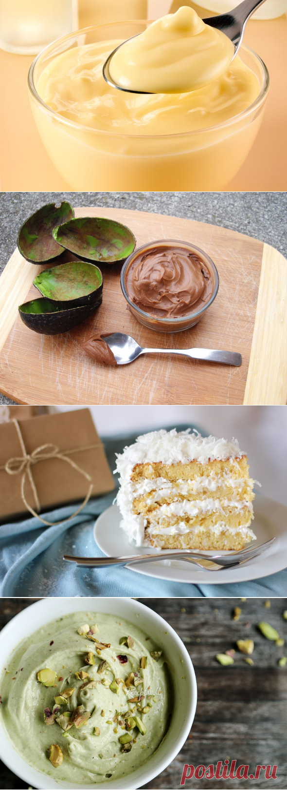 7 несложных, но обалденно вкусных кремов для тортов