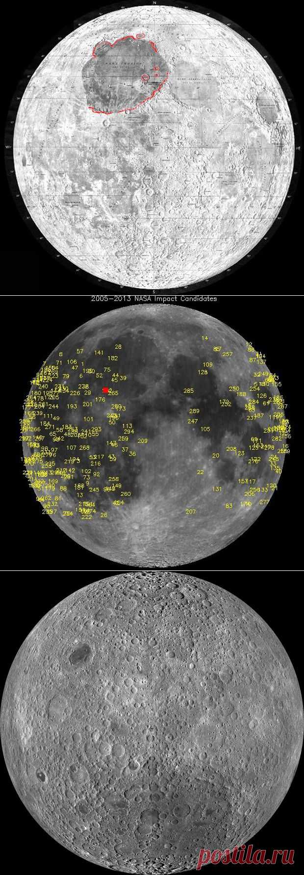 (+1) тема - Ученые NASA зафиксировали взрыв на поверхности Луны | НАУКА И ЖИЗНЬ