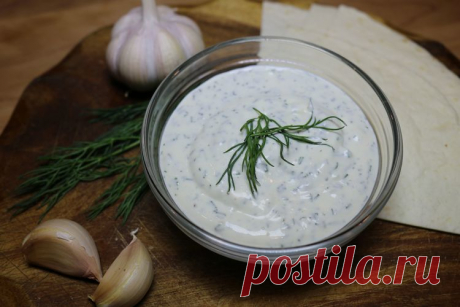 Простейший чесночный соус - Простые рецепты Овкусе.ру