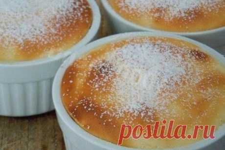 Яблочно-творожное суфле - рецепт вкусного десерта