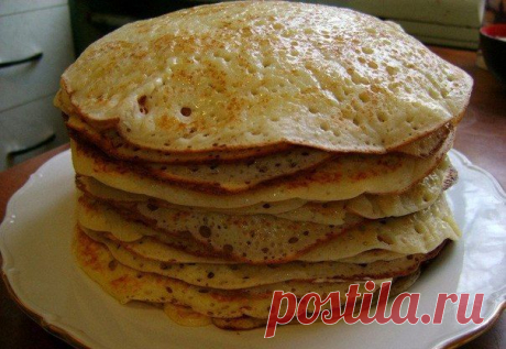 БЛИНЫ ПО СТАРИННОМУ РЕЦЕПТУ