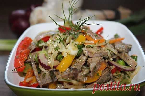 ТОР - 10 ВКУСНЕЙШИХ МЯСНЫХ САЛАТОВ!