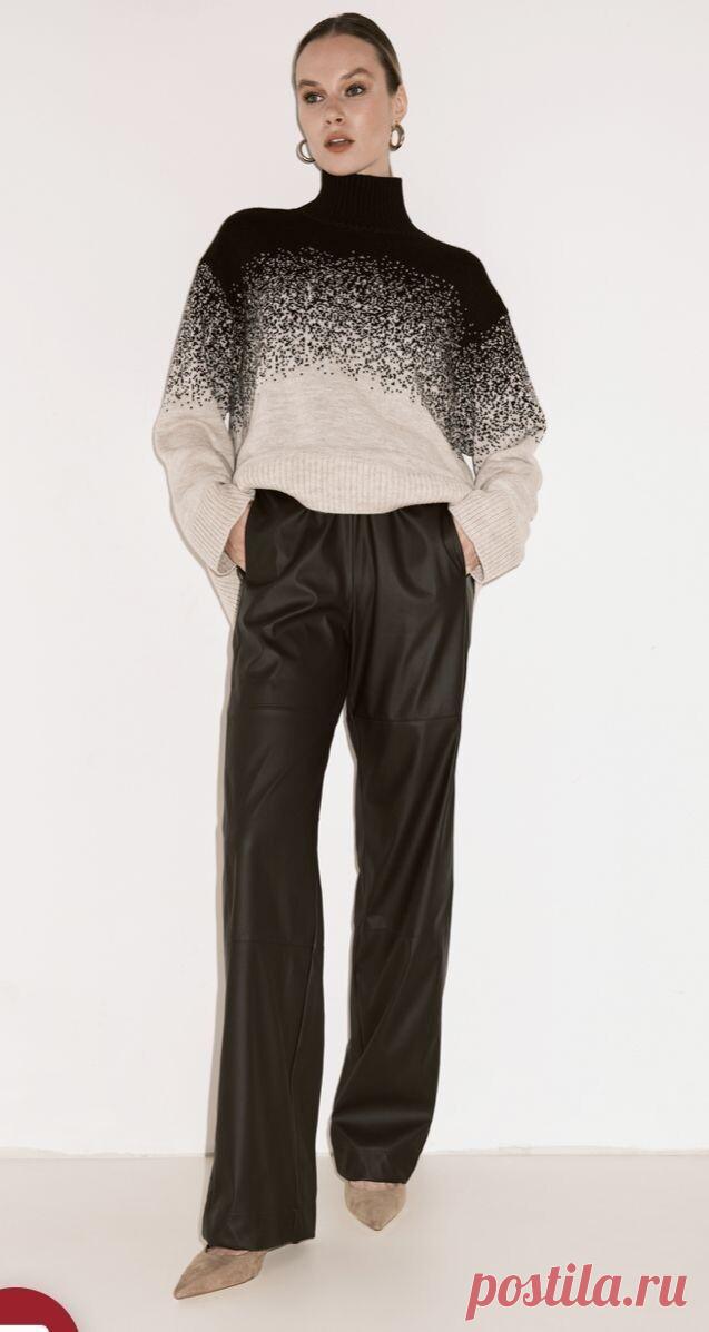 7 ИДЕЙ ДЛЯ ВЯЗАНИЯ ДЖЕМПЕРА! Джемперы с интересным переходом цвета! | Копилка узоров (Вязание спицами) | Дзен