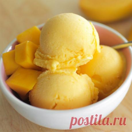 Как сделать фруктовое мороженое (сорбет)