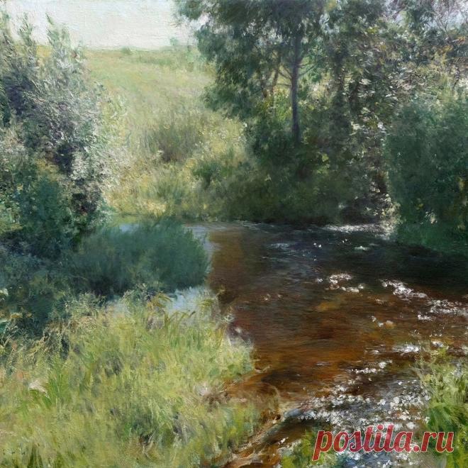 Художник — Владимир Кириллов.

«Брод реки Вытемка» (2023)