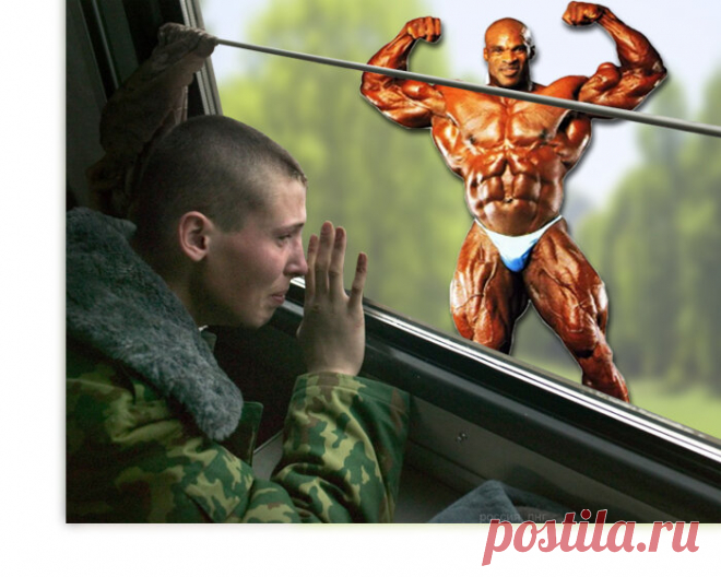 Почему качков не берут в армию?