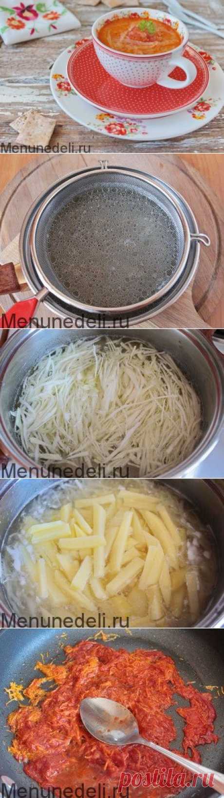 Щи из свежей капусты как в детском саду / Меню недели