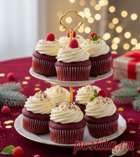 Кексы «Красный Бархат»