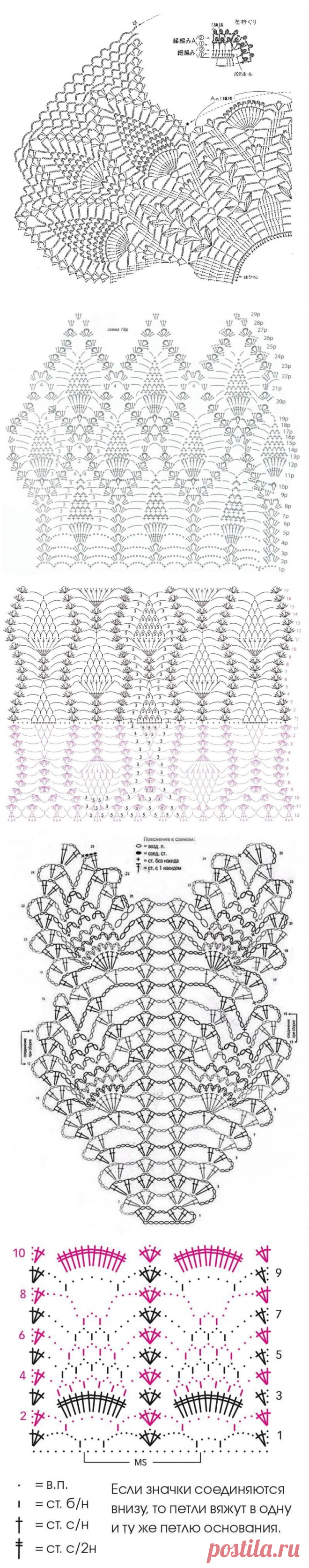 55 схем узора 