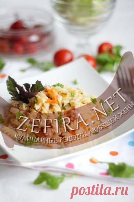 «Быстрые» макароны с мясным соусом - домашние рецепты с фото