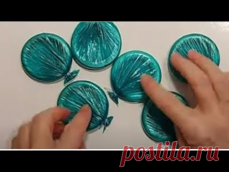 Самые ИДЕАЛЬНЫЕ ИГРУШКИ на ЁЛКУ. Вы будете в ВОСТОРГЕ ЭТОЙ КРАСОТЫ! КАЖДЫЙ СМОЖЕТ сделать Новый год.